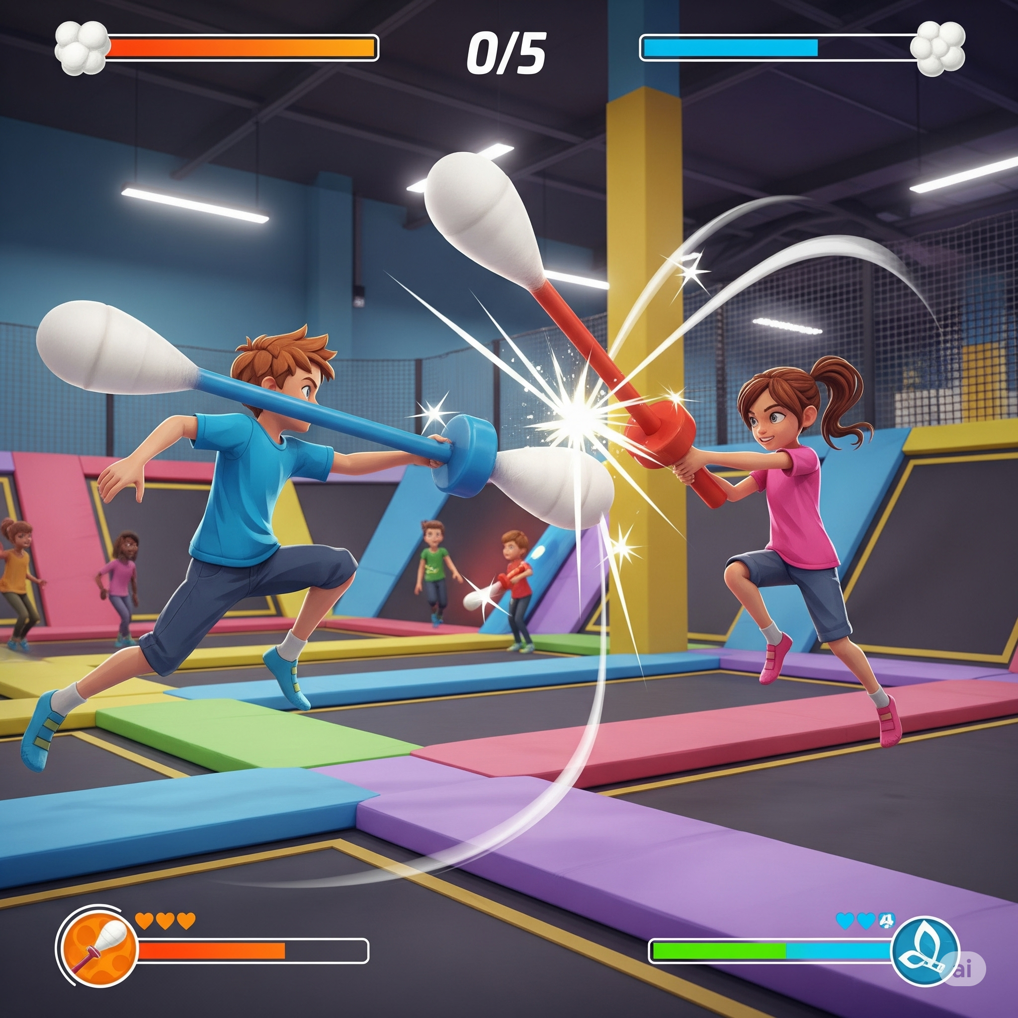 Guerra de Cotonete MY JUMP